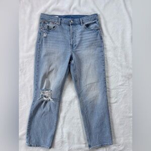 Gap straight high rise jeans